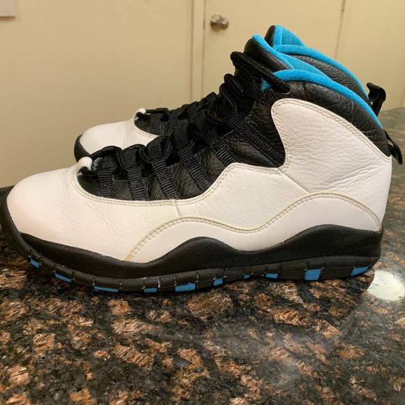Gently Pre-Owned Unisex - Air Jordan Retro Powder Blue - White - Black -